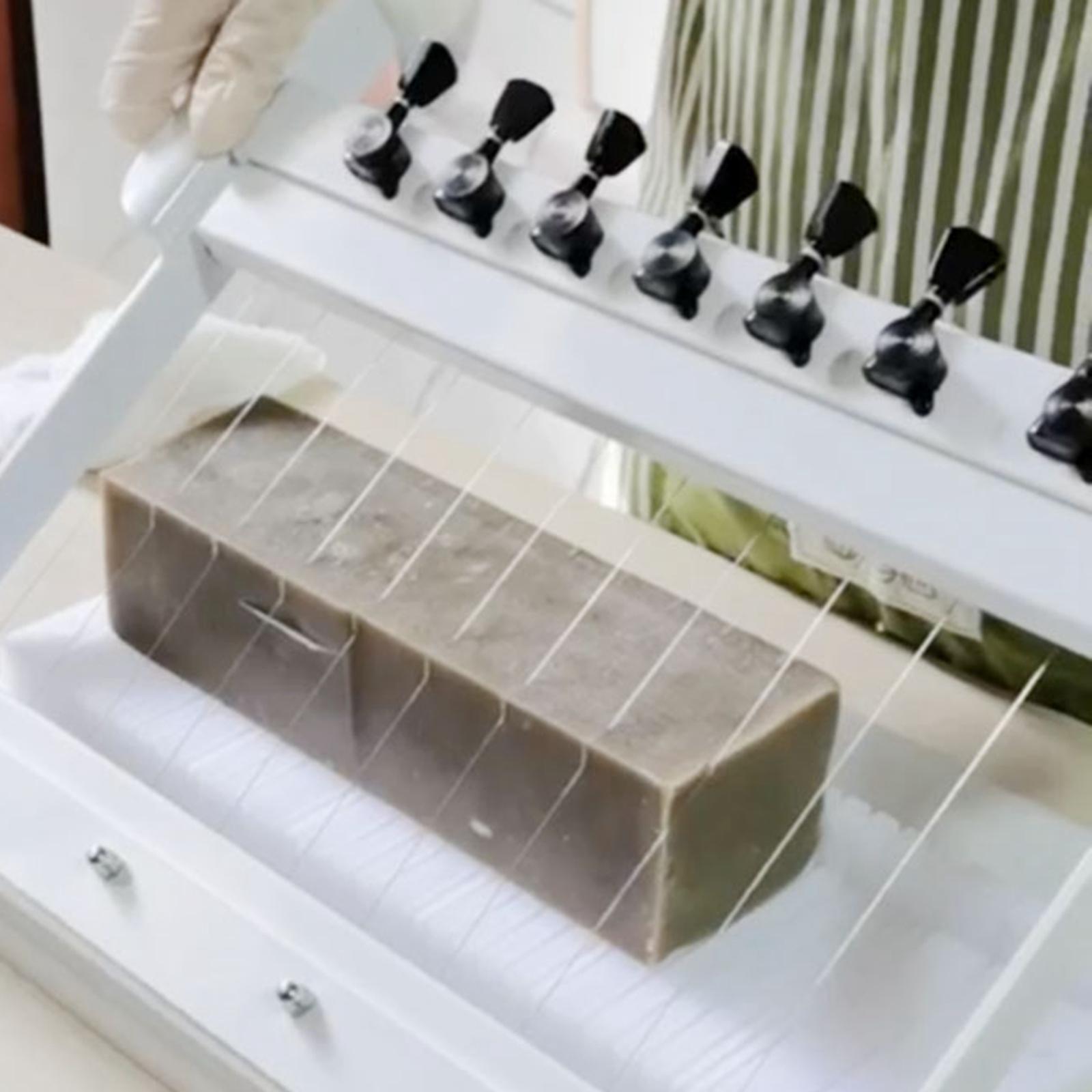 Soap Making Kit For Beginners - เครื่องตัดสบู่ สายสแตนเลส ปรับได้ ใช้แทนได้ สำหรับทำสบู่แฮนด์เมด ชีส