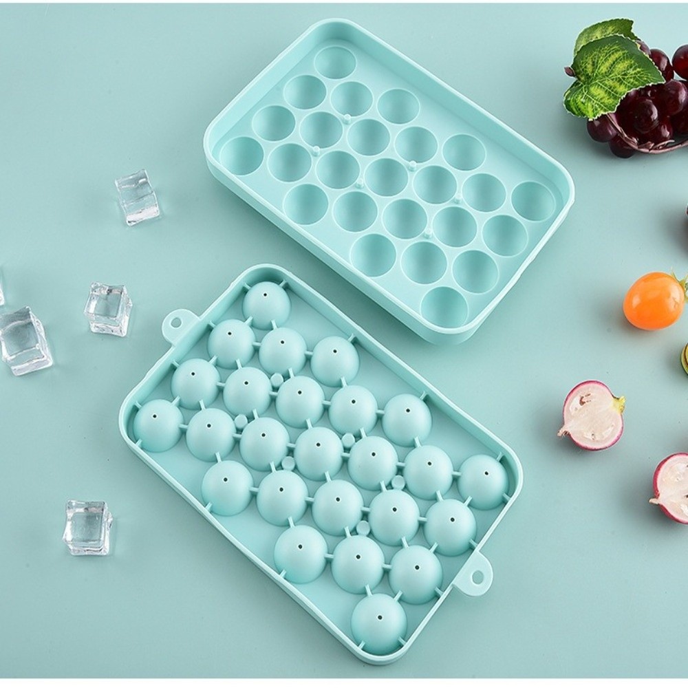 Soap Making Designs - แม่พิมพ์ซิลิโคนรูปองุ่น 25 ช่อง รูปทรงกลม สำหรับทำสบู่แฮนด์เมด แม่พิมพ์น้ำแข็งแบบยืดหยุ่น