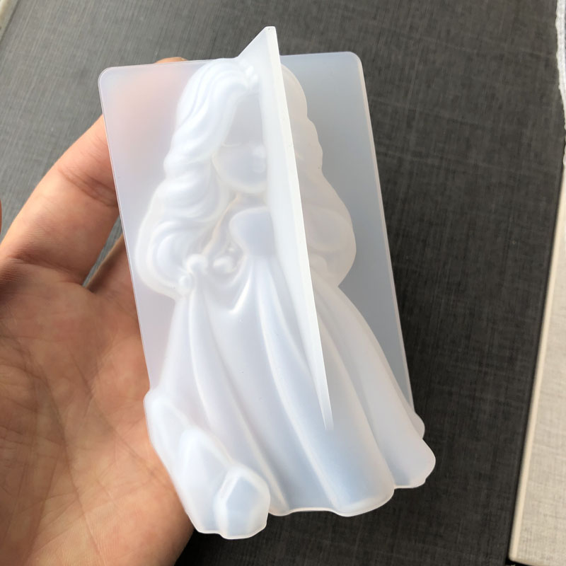 3D น่ารักเจ้าหญิงซิลิโคนเทียนแ - Soap Making Designs บทวิจารณ์และราคา