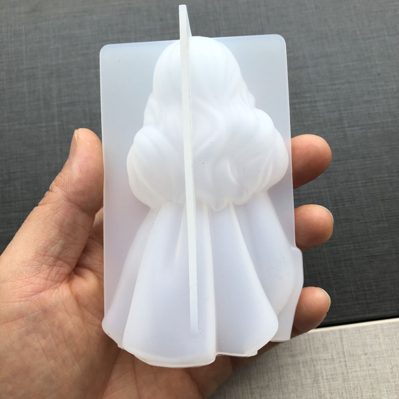 3D น่ารักเจ้าหญิงซิลิโคนเทียนแ - Soap Making Designs บทวิจารณ์และราคา