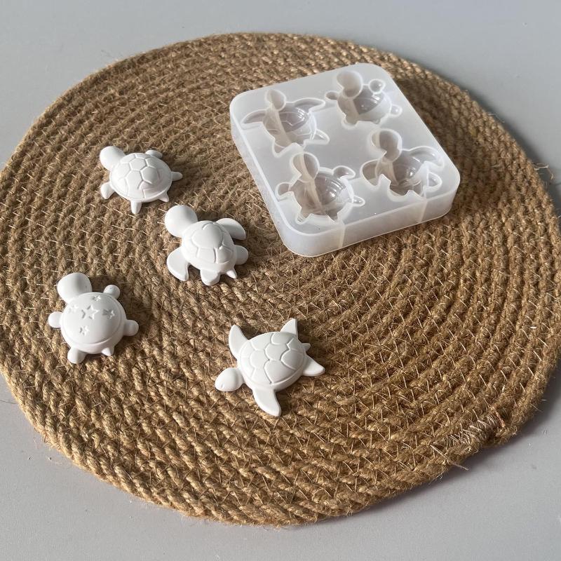 แม่พิมพ์ซิลิโคนรูปเต่าสี่ตัว ส - Soap Making Designs บทวิจารณ์และราคา