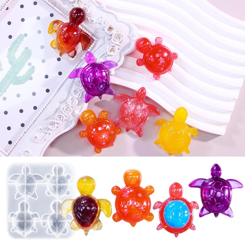 แม่พิมพ์ซิลิโคนรูปเต่าสี่ตัว ส - Soap Making Designs บทวิจารณ์และราคา