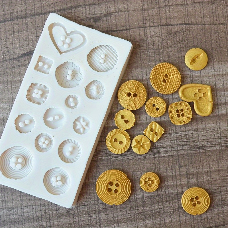 แม่พิมพ์ซิลิโคนรูปทรงกระดุม แม - Soap Making Designs บทวิจารณ์และราคา