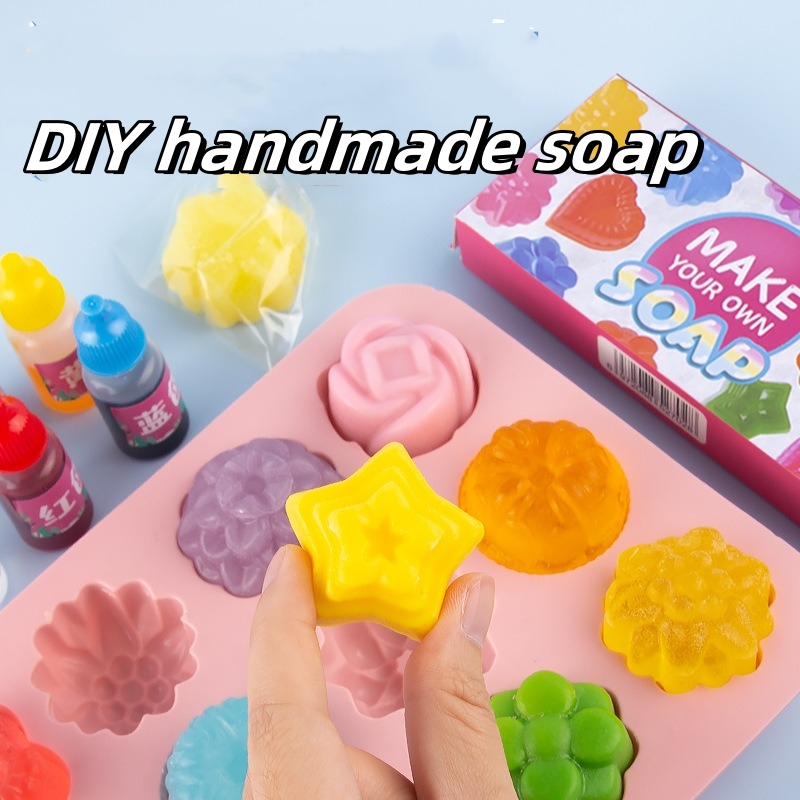DIY สบู่แฮนด์เมดคริสตัลสบู่สบู - Soap Making Kit For Beginners บทวิจารณ์และราคา