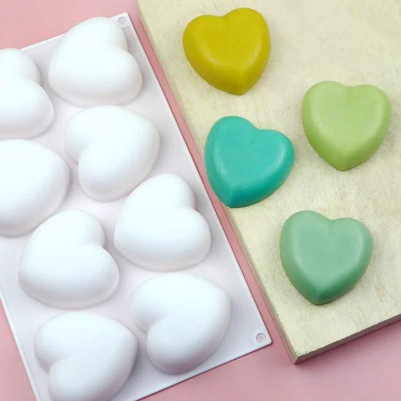 Love Heart ซิลิโคนสบู่แม่พิมพ์ - Soap Making Kit For Beginners บทวิจารณ์และราคา
