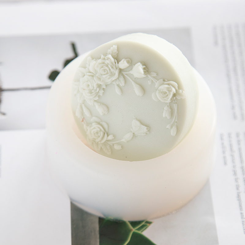 รอบรูปร่าง Rose ดอกไม้สบู่แฮนด - Soap Making Additives บทวิจารณ์และราคา