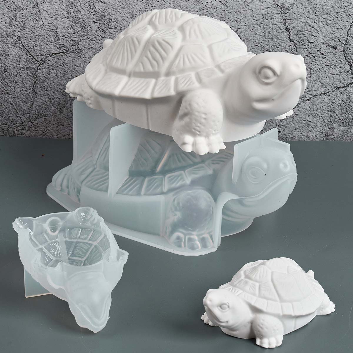 3D เต่าซิลิโคนเทียนแม่พิมพ์ DI - Soap Making Additives บทวิจารณ์และราคา