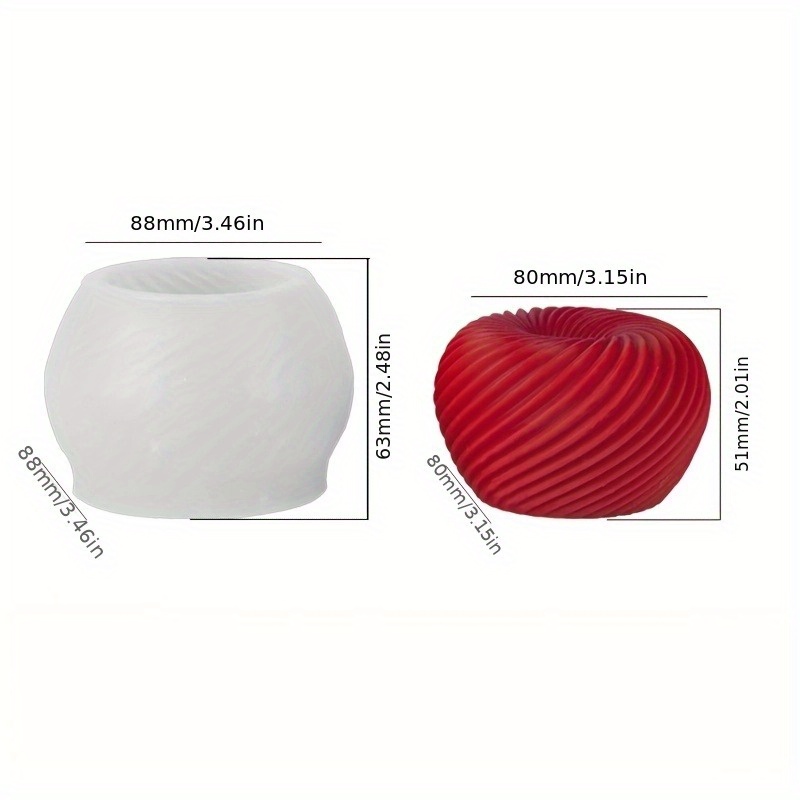แม่พิมพ์ซิลิโคนรูปแอปเปิ้ลสีแด - Soap Making Designs บทวิจารณ์และราคา