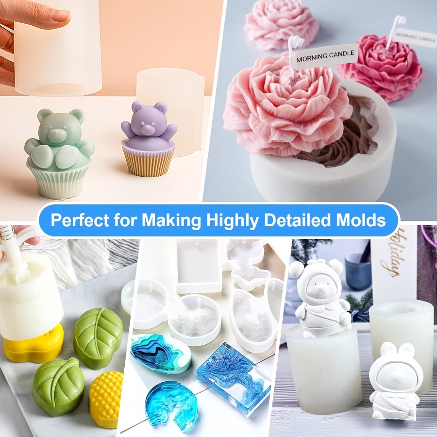 ชุดทำแม่พิมพ์ซิลิโคน, ซิลิกาเจ - Soap Making Kit For Beginners บทวิจารณ์และราคา